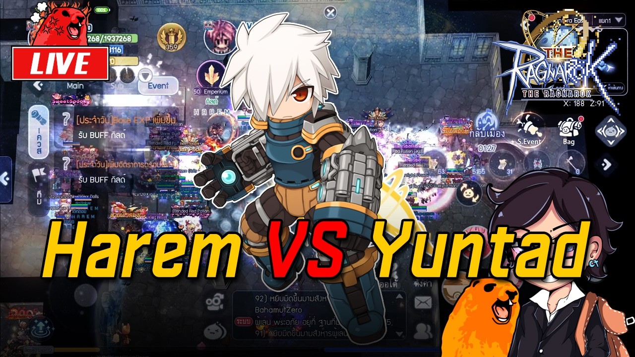 The Ragnarok TH : Prontera-9 WoE Harem VS Yuntad 2026-02-11