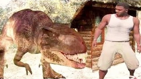 T-Rex Chase Part -2 - Jurassic World | dinosaur movie |Jurassic world fan movie|