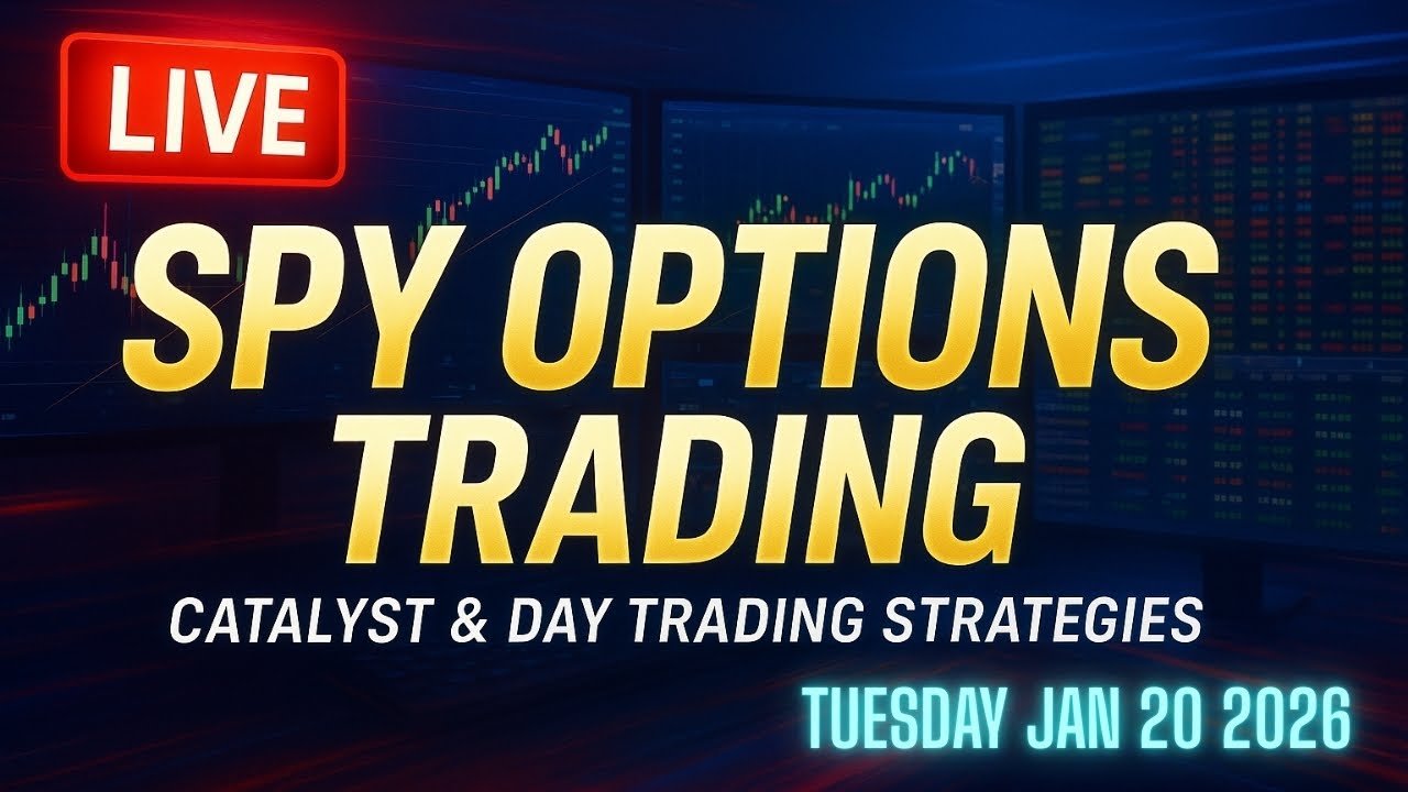 🚀LIVE SPY Options Trading | Day Trading Strategies Technical Analysis & Market Action | Trump Speaks
