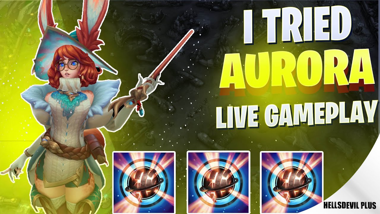 Я впервые попробовал Aurora — геймплей Wild Rift HellsDevil Plus