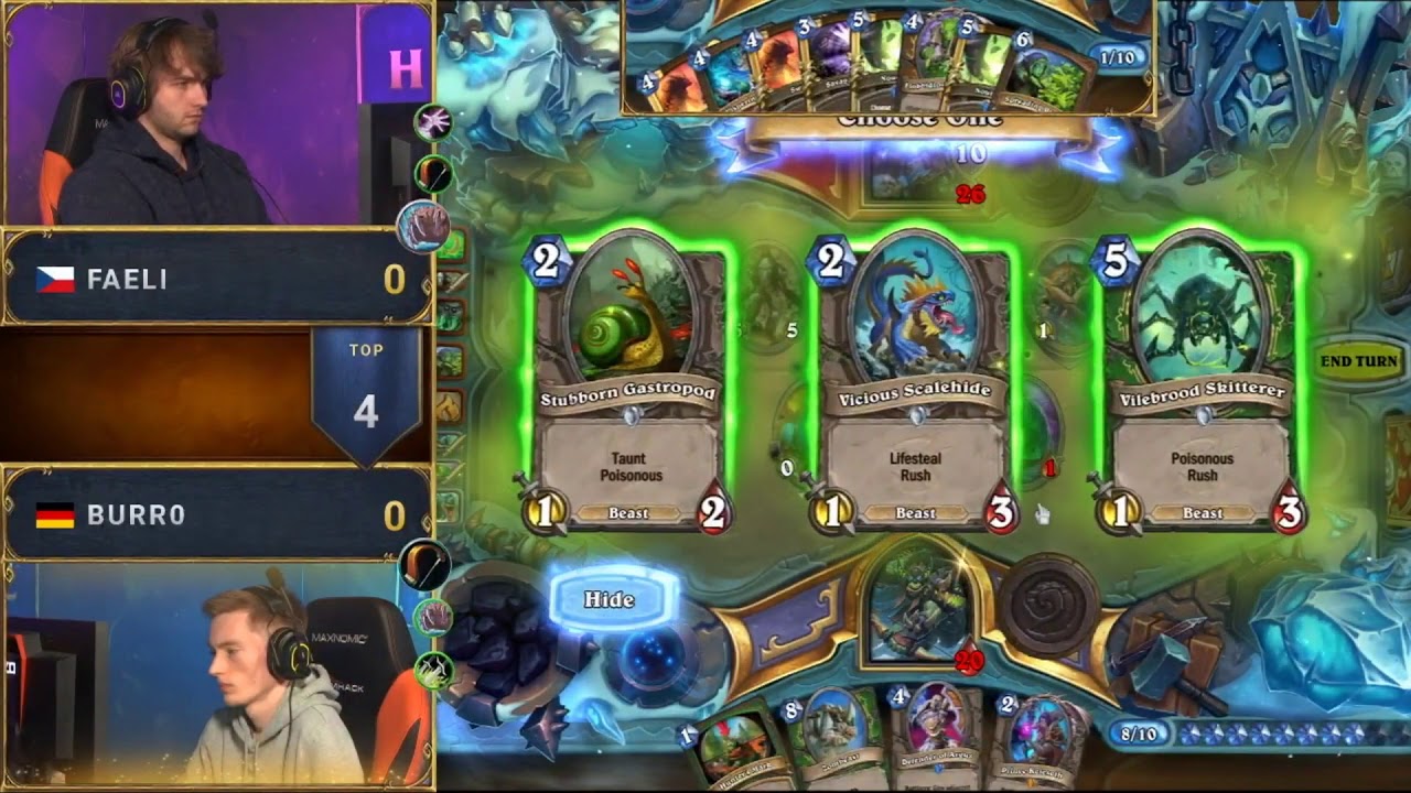 HCT Winter Semifinals: Faeli vs Burro - Dreamhack Hearthstone Sweden 2018 | Day 3 Playoffs