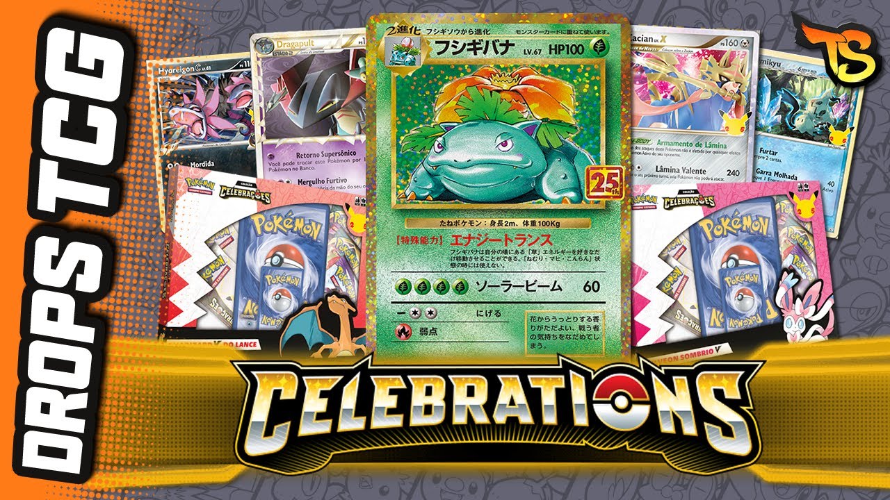 Pokémon TCG - Conheça a Nova Coleção Celebrações
