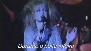 Cyndi Lauper - All Through The Night Tradução Português