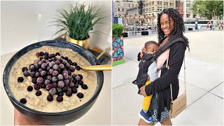 Best Overnight Oats Recipe + What I Eat in a Day | Vegan Food in NYC