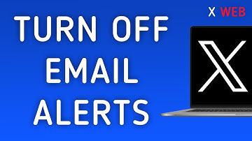 How To Turn Off Email Notifications On X (Twitter) Web On PC (New Update)