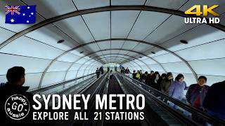 We Explored All 21 Sydney Metro Stations—In Just 3 Hours!
