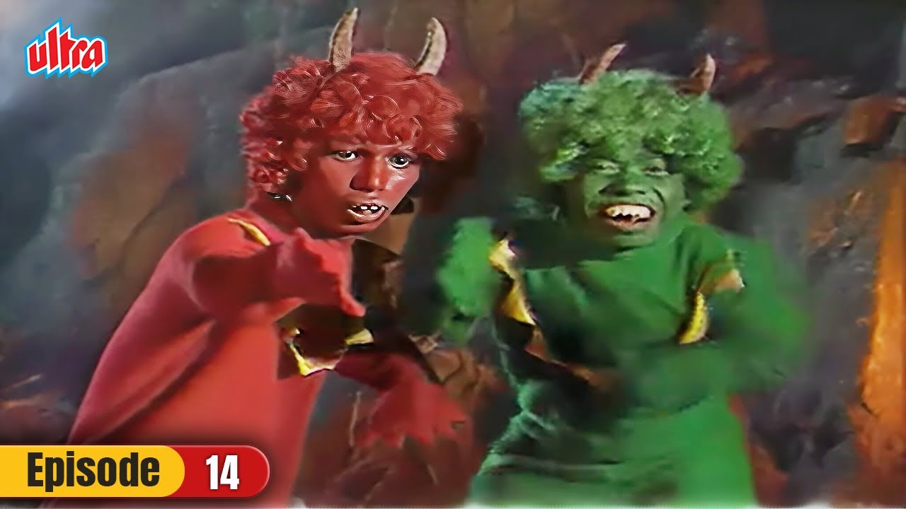 Shaktimaan Episode 14 - अजीब से दिखने वाले 2 प्राणीयो ने मचाया शहर में तेहेलका - खली बलि