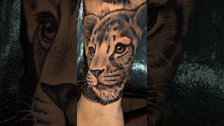 COMO HACER EL PELAJE DE LEON EN TATUAJE