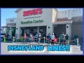 These LINES ARE DISNEYLAND LONG Senior Tuesday at Savers.