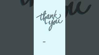 Thank you - Friend Simple Gratitude