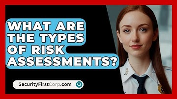 What Are The Types Of Risk Assessments? - SecurityFirstCorp.com
