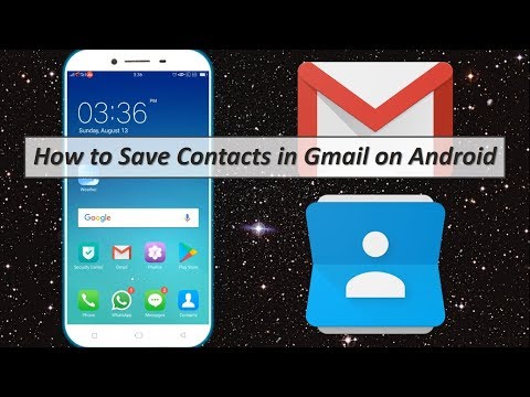 How to save a single contact in gmail account your mobile phone:- hey friends if you want contacts on smartphone pla...