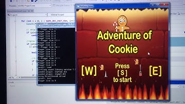 Cookie:  First year student individual game project using C + OpenGL