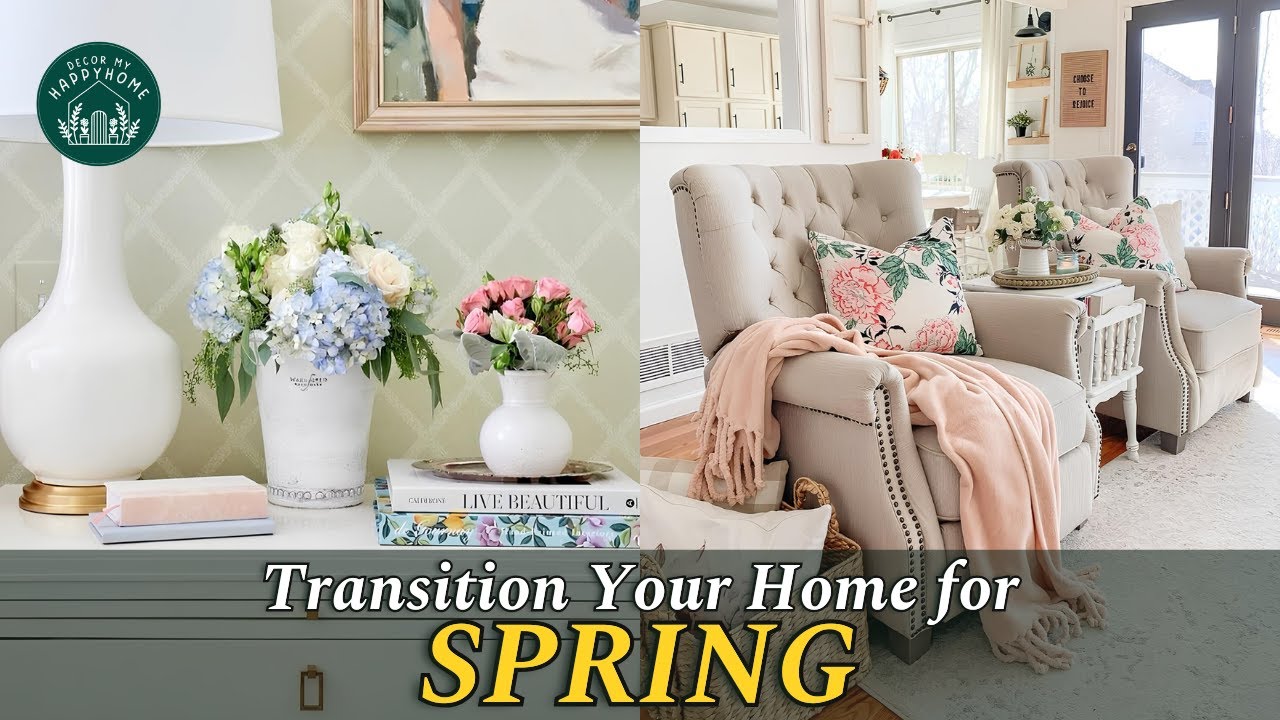 Spring Overwhelmed Transition Your Home for SPRING Without Being Overwhelmed | Simple and ...