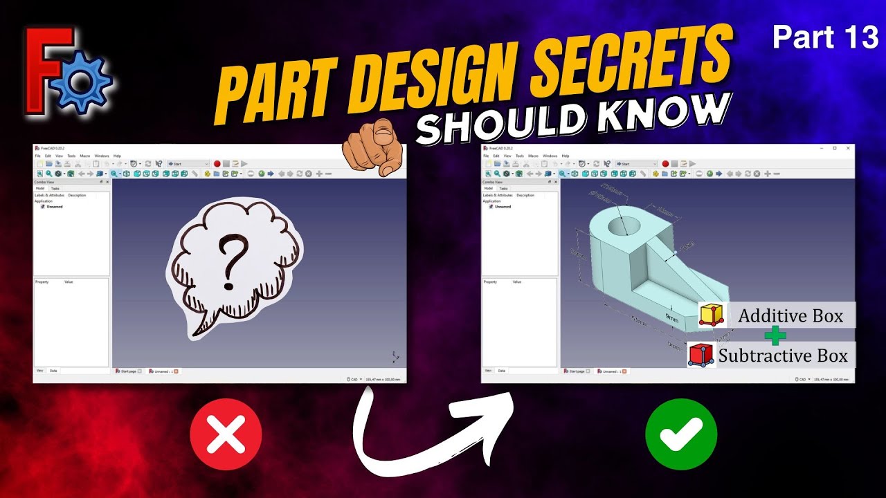 Beginner's Guide to Part Design: Sketch References, Chamfers, and ...