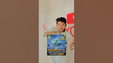 Why computer error called bug ? #shorts #computer #computers #error