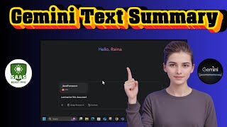 How To Summarize Text Documents With Google Gemini - Detailed Tutorial