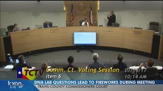 Travis County Judge and Commission spar over DNA lab