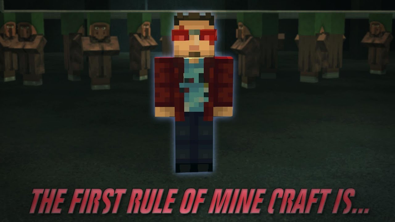 The first rule of Mine Club | Minecraft | #Shorts