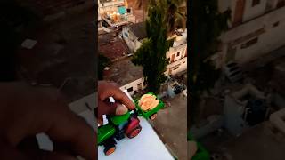 mini tractor trolley ke upar chips load Karke niche palat Diya#shortvideo😀😀😄😄👍👍🚜🚜🚜
