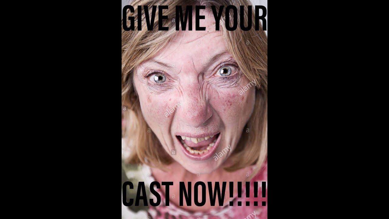 CRAZY LADY TRIES TO TAKE MY CAST (story time) YouTube