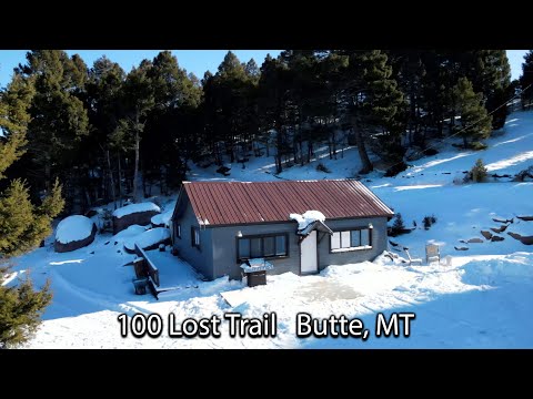 100 Lost Trail, Butte, MT home video tour