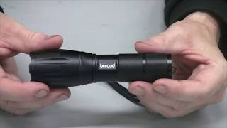 Product Review: 1200 Lumens Beegod Tactical LED Flashlight
This flashlight is well made and comes with an 18650 battery which some companies do not supply.
Amazon Link: https://www.amazon.com/Tactical-Flashlight-beegod-Flashlights-Rechargeable/dp/B074KFSTHL/ref=as_sl_pc_qf_sp_asin_til?tag=tomosgard-20&linkCode=w00&linkId=5e82b48df037450b89230f2ec5f86dbb&creativeASIN=B074KFSTHL Product Review: 1200 Lumens Beegod Tactical LED Flashlight