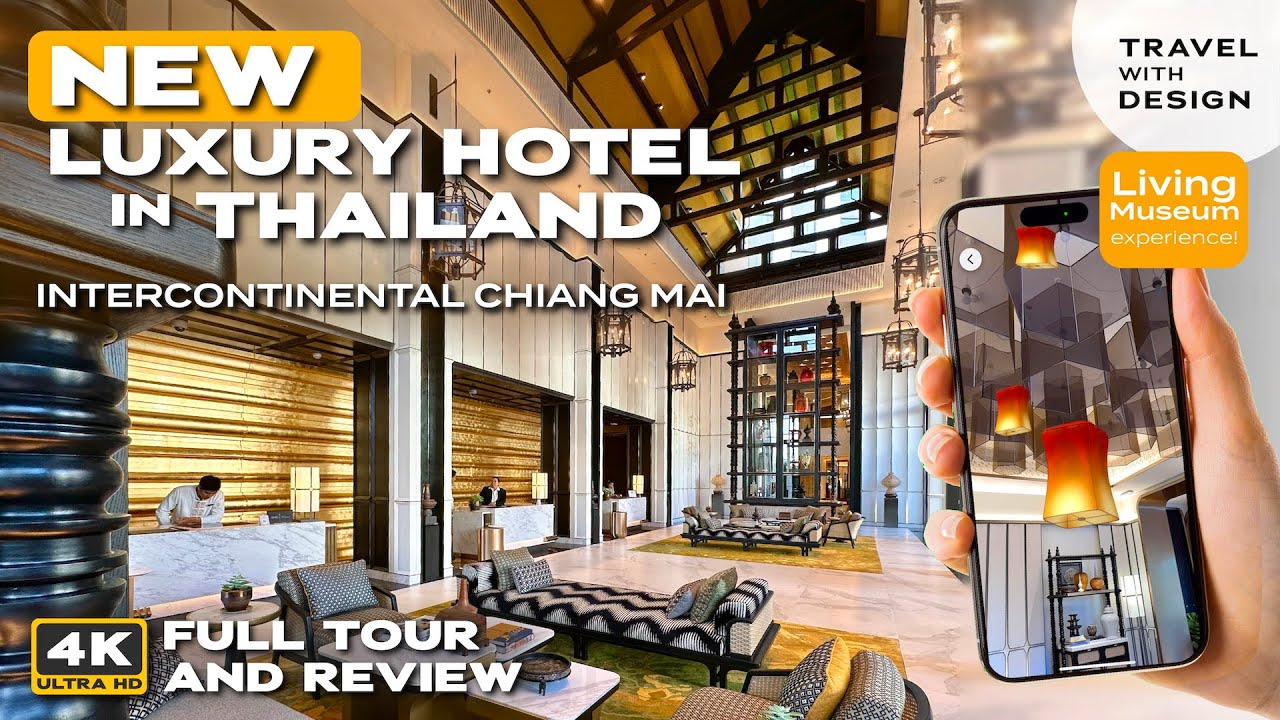 Thailand’s NEWEST & FIRST Living Museum Hotel! - InterContinental Chiang Mai The Mae Ping