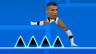 Cristiano Ronaldo Siuuu but it's Geometry Dash