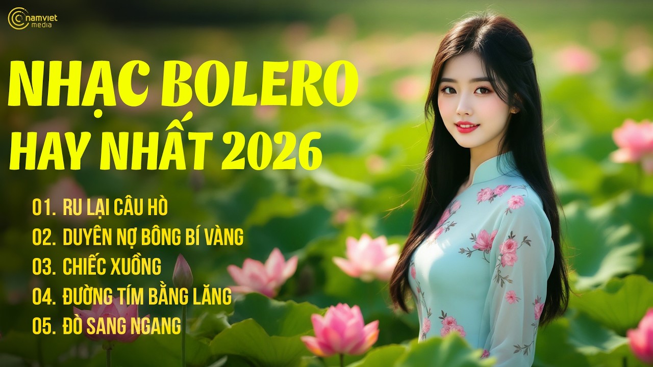 Liên Khúc Nhạc Vàng Bolero Xưa Cực Hay | Tuyệt Phẩm Bolero Trữ Tình Đặc Sắc Hay Nhất 2026