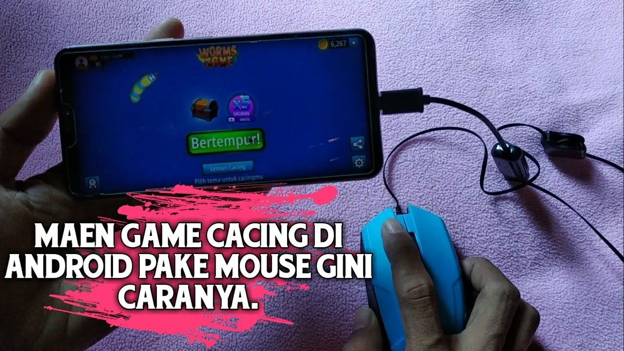 Cara menghubungkan mouse ke Android Maen Game Pake Mouse 2020 - YouTube