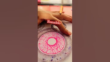 Satisfying Spirograph Loop You Can’t Look Away From#HypnoticLoop #SpirographArt