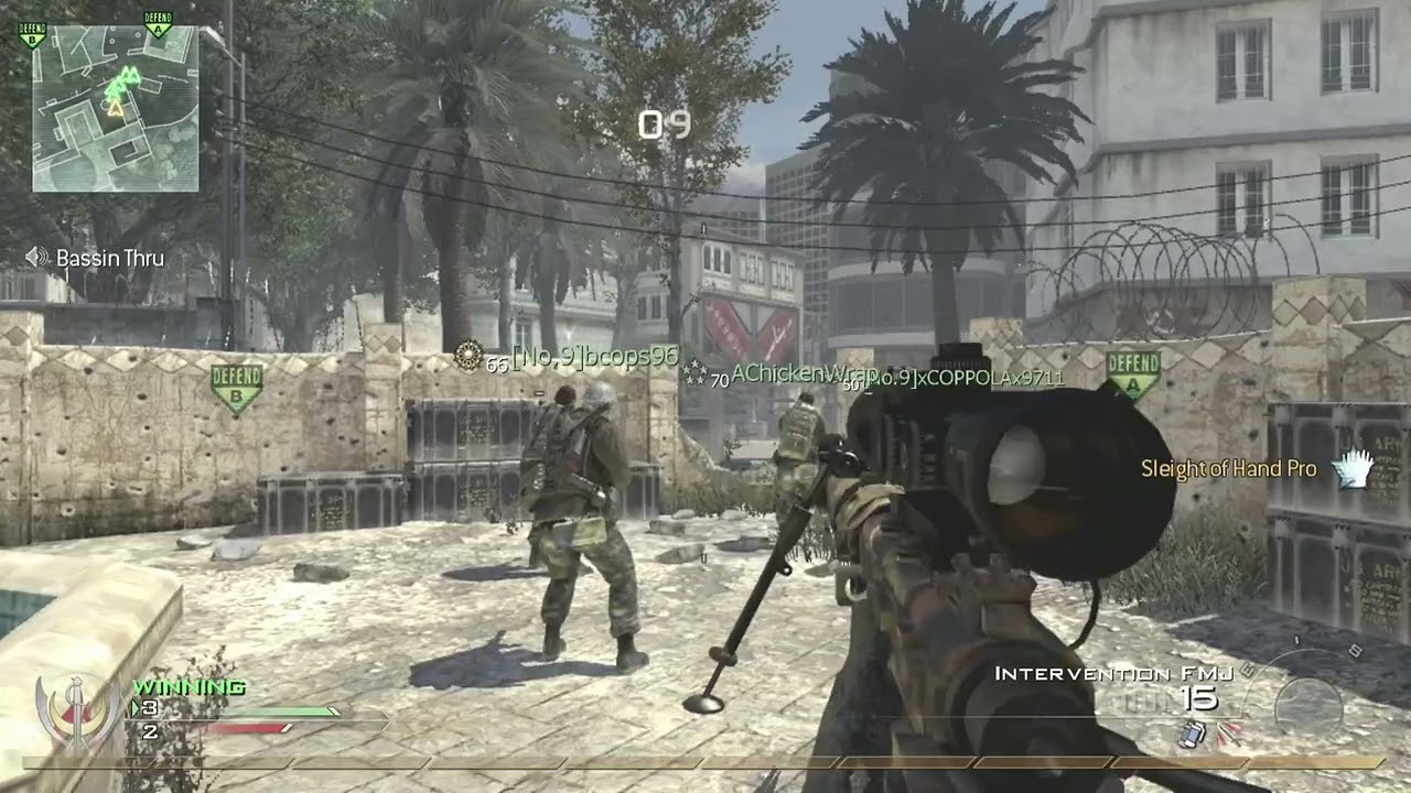 Cross map throwing knife = rage quit