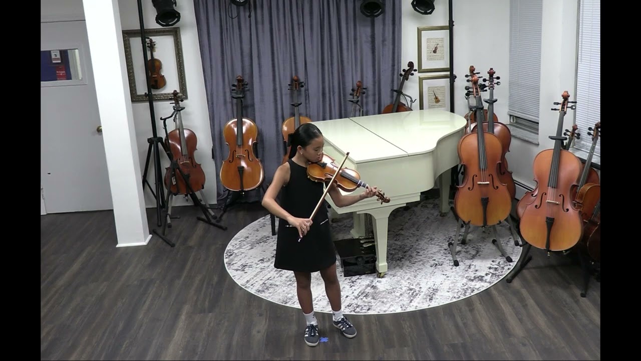 Emma Jeng Suzuki Book3 Graduation Recital @ NY String Academy Fort Lee Studio