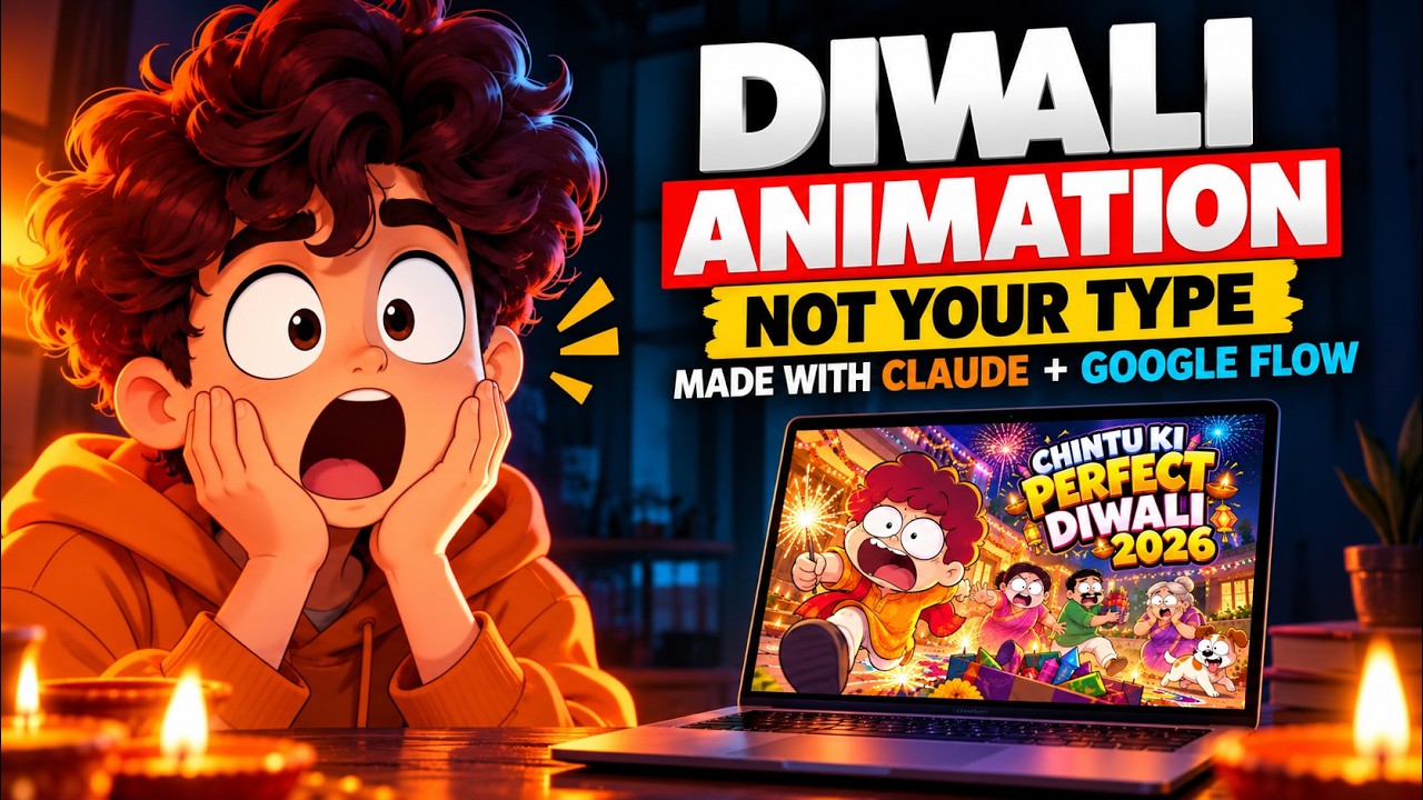 Google Flow Animation I Made a Funny Diwali Animation with Claude AI + Google Flow! 🤯 - YouTube