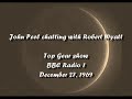Capture de la vidéo John Peel Chats With Robert Wyatt (From Top Gear Christmas Special 1969)