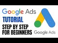 Google Ads Tutorial 2023 Simple Step by Step Guide | Optimized Webmedia University