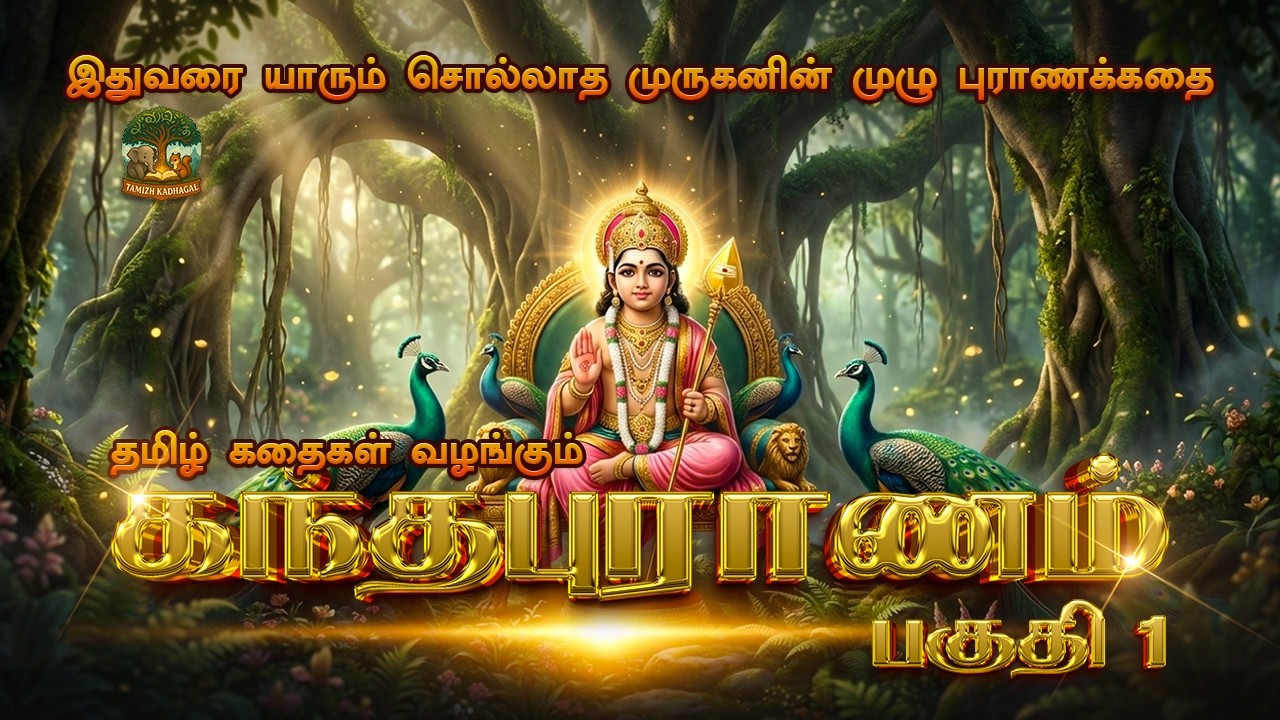 கந்தபுராணம் பகுதி 1 | முருகப்பெருமானின் மகிமை | Tamil Devotional Story #tamildevotional #murugan