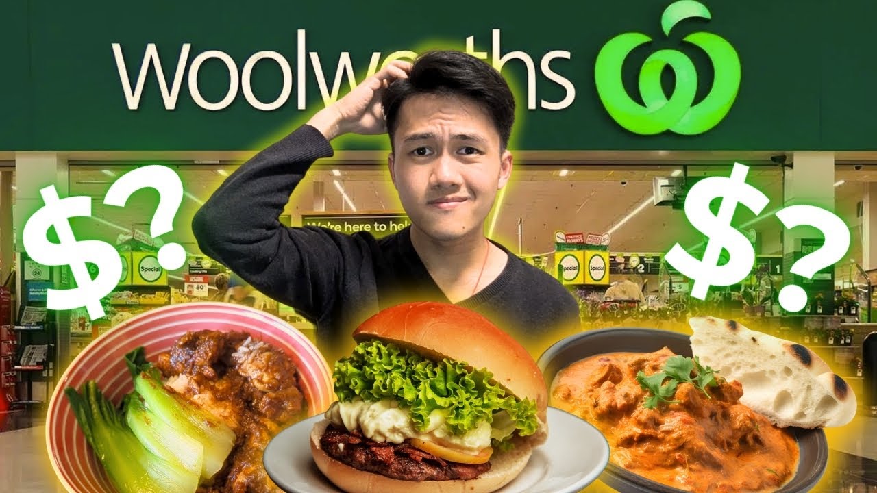 Which is the CHEAPEST meal using Woolworths' Groceries?