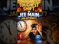 Toughest Shift of JEE Main 2026 Jan Attempt❓😰 #jee2026 #jeemain #shorts #jee