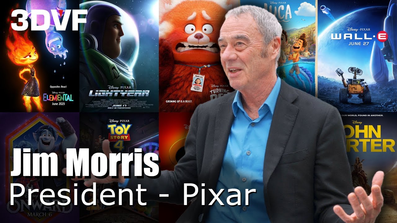 Pixar President Jim Morris on AI, stylized animation