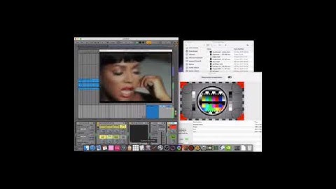 Ableton Live video preview window to syphon