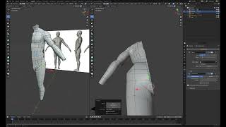 MaleBaseMesh Lowpoly Part2