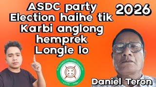 Daniel Teron pen jumesen Alam kethan lasi kado kave atum ta lamthe arju ik tha ASDC long live🔥