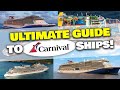 Ultimate guide to carnivals 8 cruise ship classes