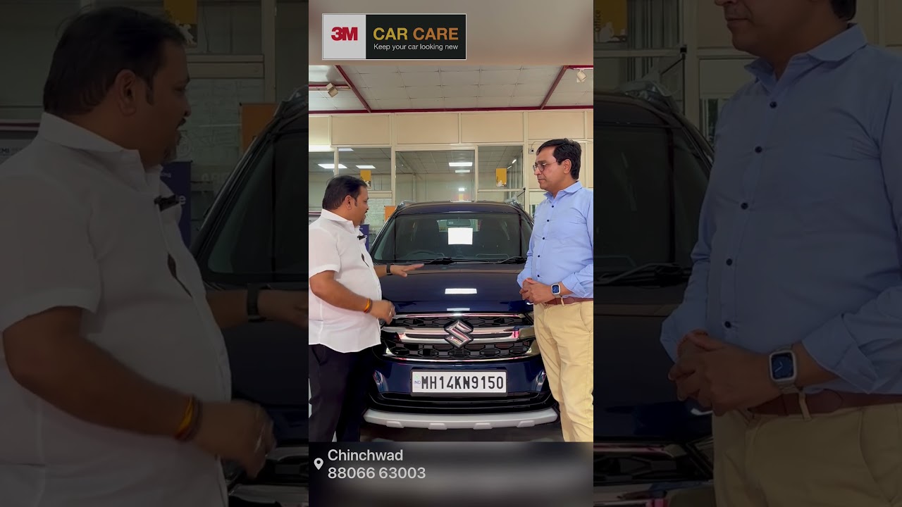 Maruti XL6 Now Scratch Proof with 3M PPF #automobile #pune #autodetailing #car #3m #suv #ppf
