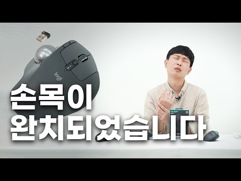 손목 터널증후군 완치되는 로지텍 마우스 <strong>MX</strong> Ergo 또 산 이유