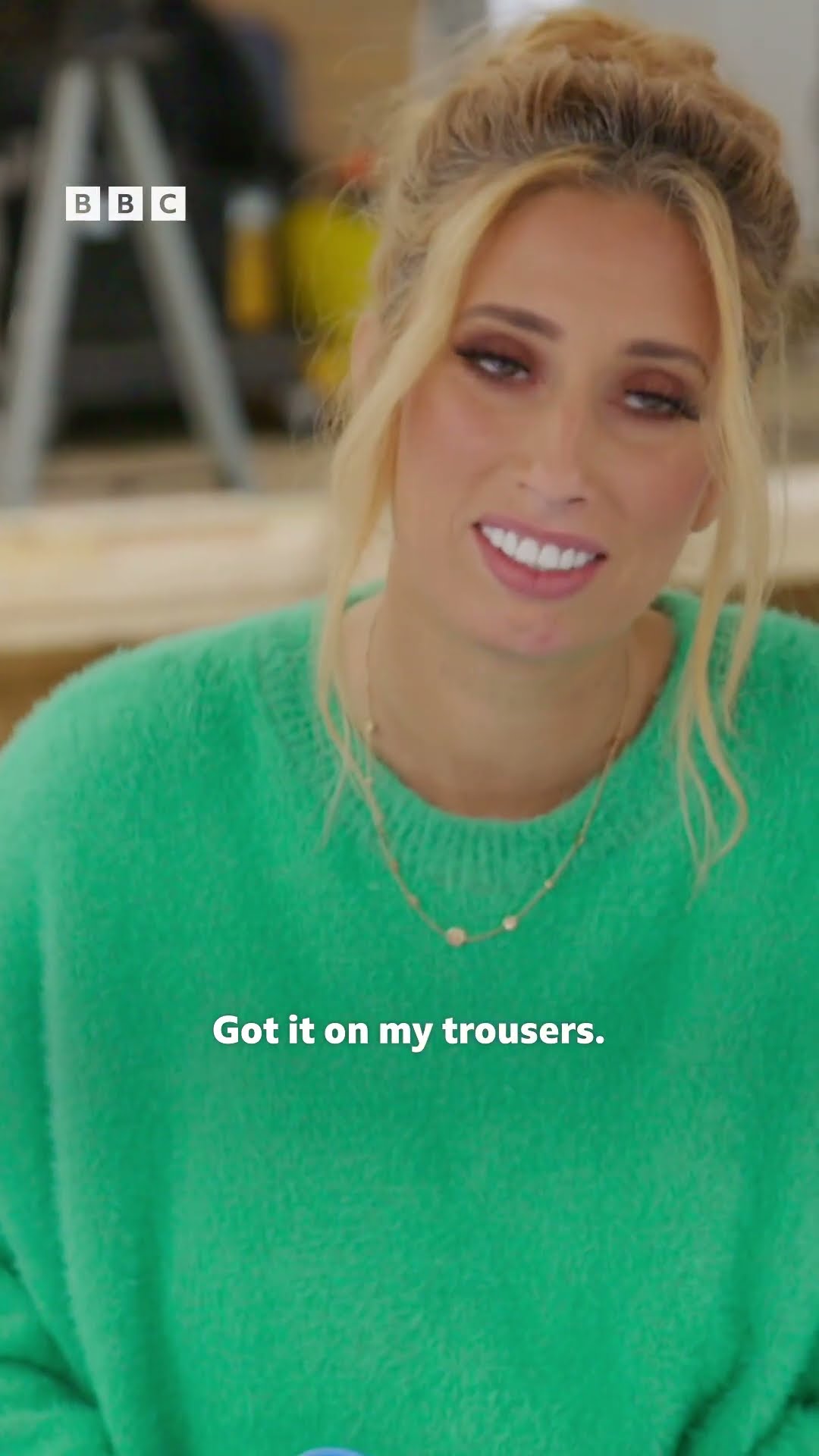 Throwback to when Stacey Solomon created a characterful work of art for a living room wall.
