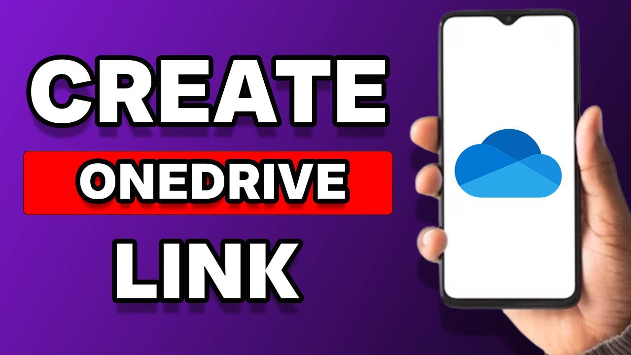 How To Create Onedrive Link - YouTube