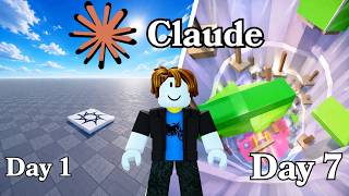 I tried making a Viral Roblox Game with AI (I cant code)